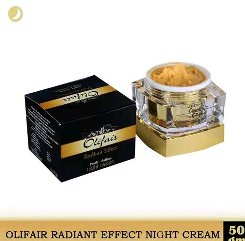Olifair Radiant Effect Pearls Saffron Night Cream 50ml