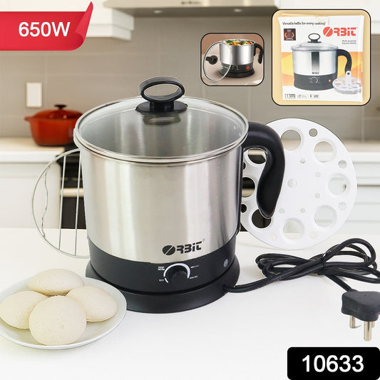 Orbit electric idli cooker designed for steaming idlis and other snacks