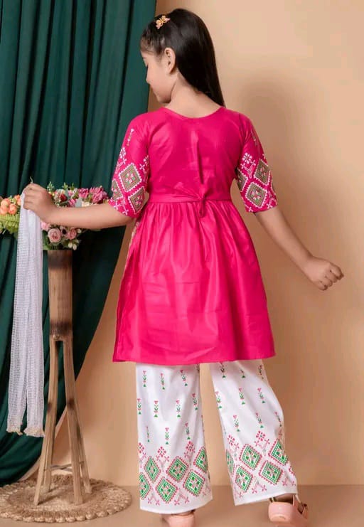 Girls plazo &amp; Dresses Pack Of 1