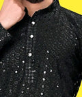PREMIUM QUALITY LUCKNAWI CHIKANKARI KURTA FOR MEN