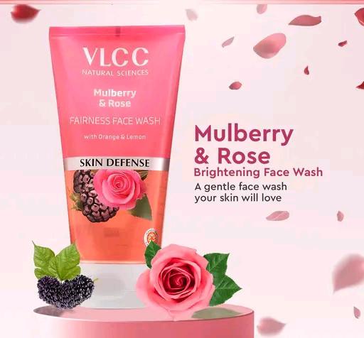 VLCC Mulberry &amp; Rose Facewash - 150ml x 2