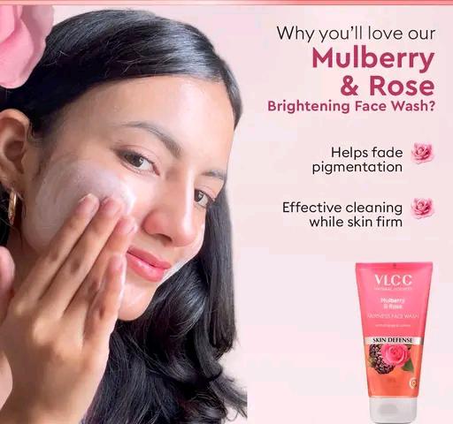 VLCC Mulberry &amp; Rose Facewash - 150ml x 2