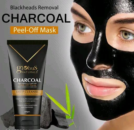 Globus Naturals Activated Charcoal Peel Mask For Women