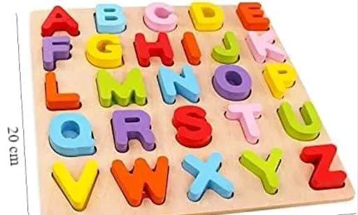 Wooden 3D Capital Alphabets