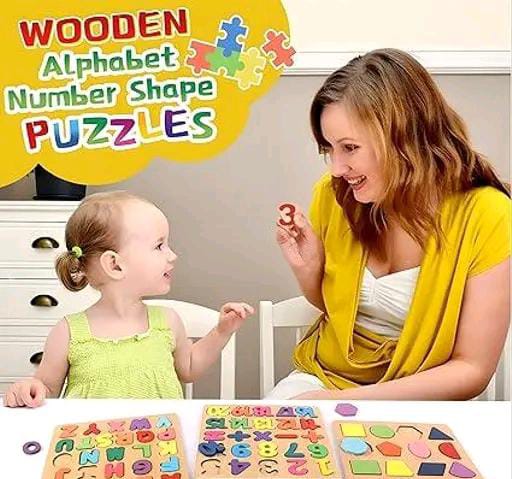 Wooden 3D Capital Alphabets