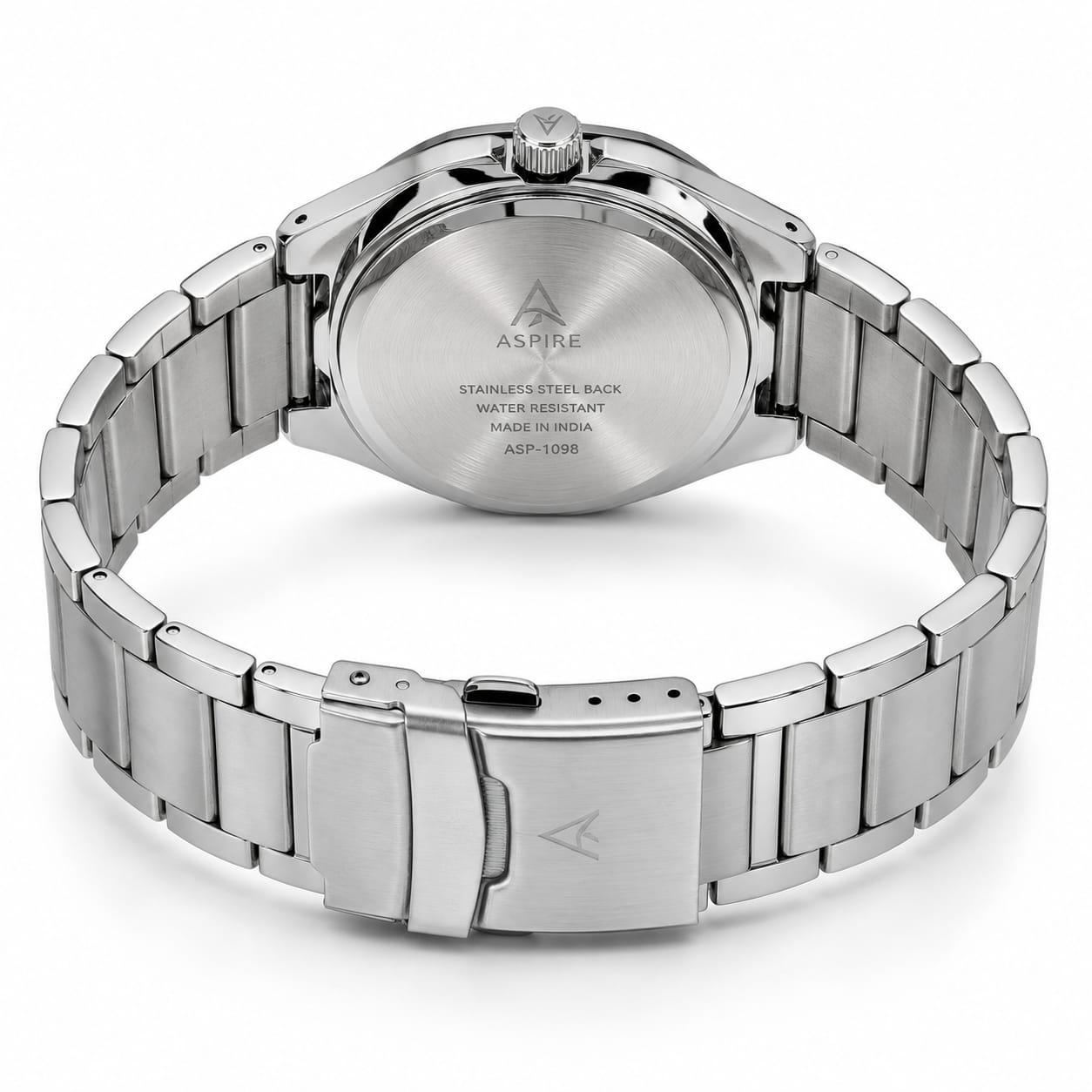 Premium Stainless Steel Watch (Available in Black & White Dial)