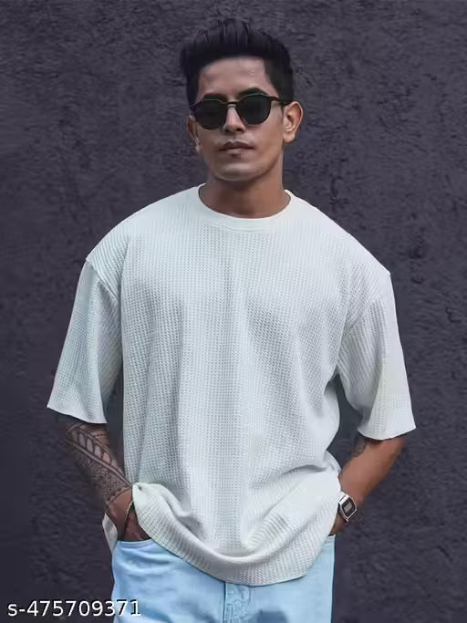 Mens Stripes Half Sleeve Tshirt