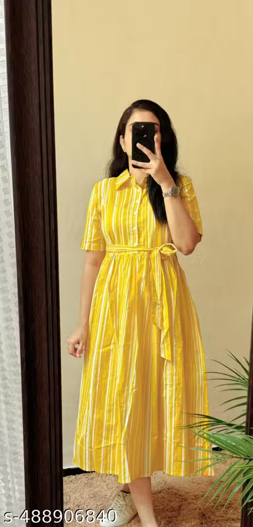 Printed gown